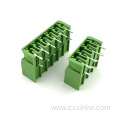 High current plug-in PCB terminal 4PIN 90 degree angle connector socket